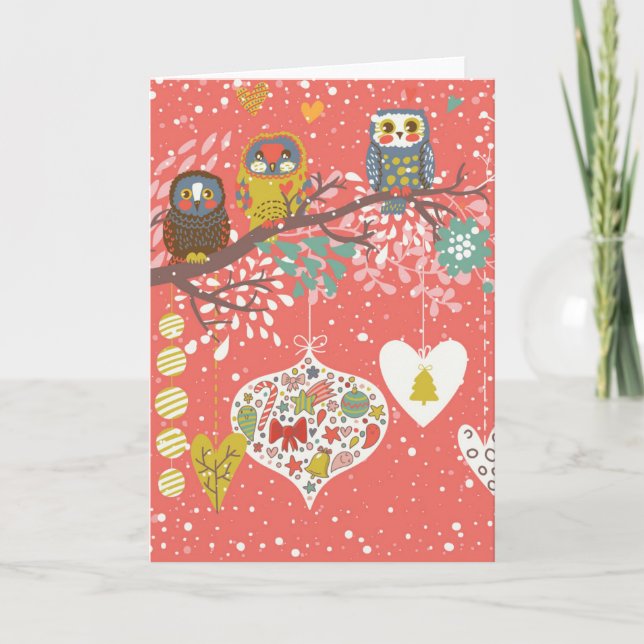 Tarjeta Festiva Ilustracion del concepto del día de fiesta (Anverso)