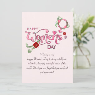 Tarjeta Festiva Ilustración personalizada del Día Internacional de