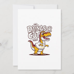 Tarjeta Festiva Ilustracion vectorial animado y caprichoso de un n