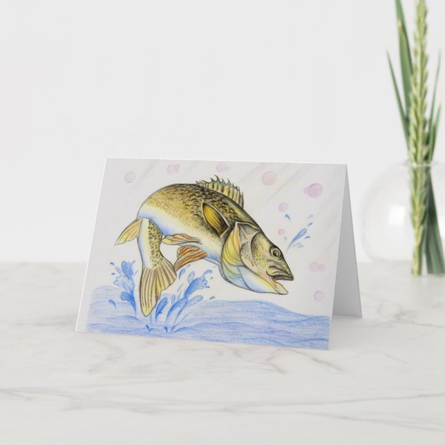 Tarjeta Festiva Ilustraciones que ganan de G. Liu, grado 6 (Anverso)