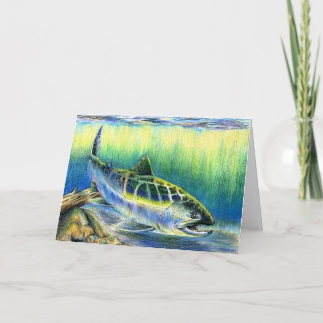 Tarjeta Festiva Ilustraciones que ganan de T. Lee, grado 9 (Anverso)