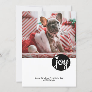 Tarjeta Festiva Imagen de alegría Navidades personalizados Papel d