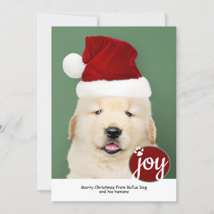 Tarjeta Festiva Imagen de alegría Navidades personalizados Papel d