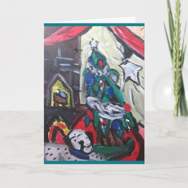 Tarjeta Festiva imagen de navidades (Anverso)