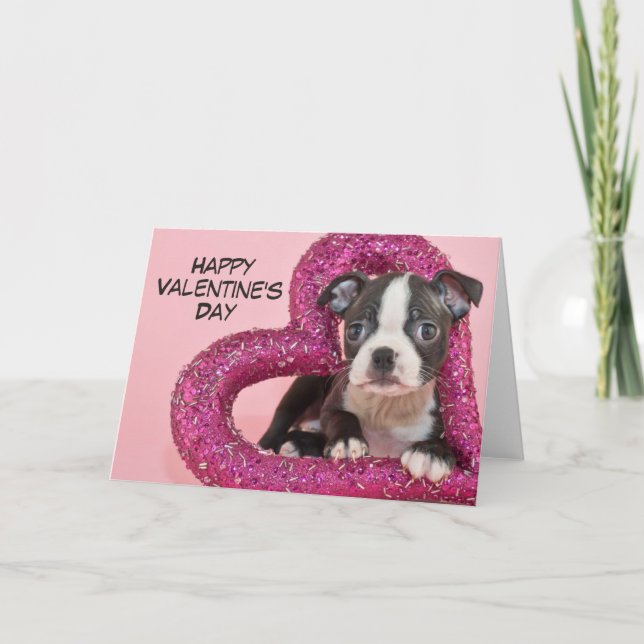 Tarjeta Festiva Imágenes de Getty | Amor de los cachorros (Anverso)