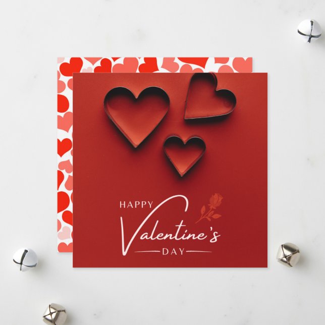 Tarjeta Festiva Impresiones gratuitas de San Valentín para todos (Anverso/Reverso In Situ)