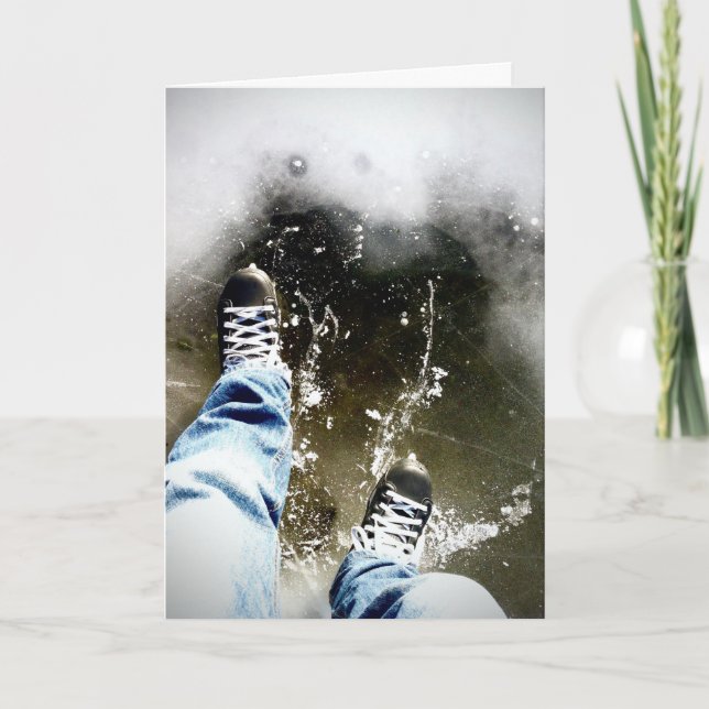 Tarjeta Festiva Inclinación axial (Anverso)