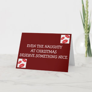 TARJETA FESTIVA INCLUSO LA NOCHE MERECE ALGO AGRADABLE.