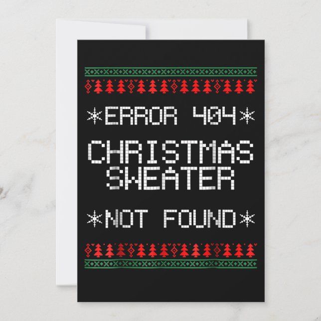 Tarjeta Festiva Ingeniero de software de informática Funny Avers (Anverso)