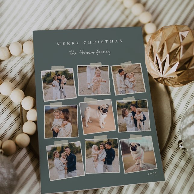 Tarjeta Festiva Instantánea | 9 NAVIDADES COLLAGES DE FOTOS (Subido por el creador)