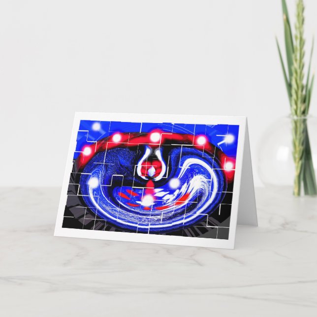 TARJETA FESTIVA INVASIÓN ESPIRITUAL (Anverso)