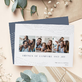 Tarjeta Festiva Invernadero | 3 COLLAGE DE FOTOS