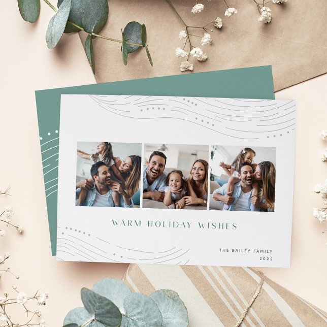 Tarjeta Festiva Invernadero | 3 COLLAGE DE FOTOS (Subido por el creador)