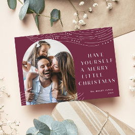 Tarjeta Festiva Invernadero | Navidades fotográficos únicos