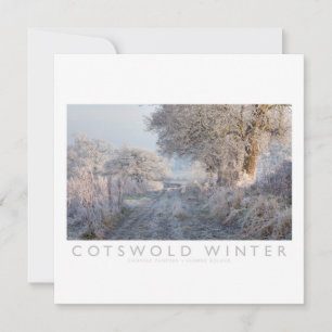 Tarjeta Festiva Invierno de Cotswold