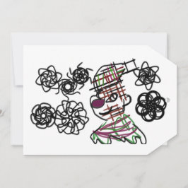 Tarjeta Festiva invierno de Little Man