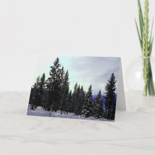 Tarjeta Festiva Invierno de Sierra Nevada