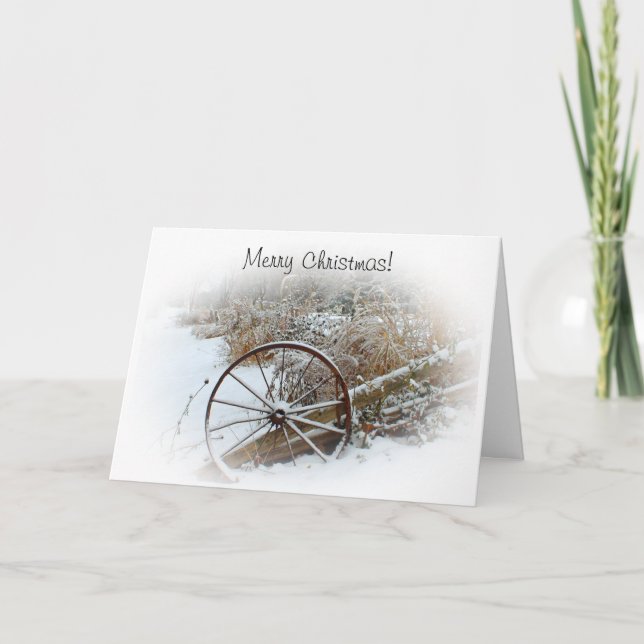 Tarjeta Festiva Invierno del país (Anverso)
