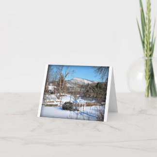Tarjeta Festiva "Invierno En Hillburn"