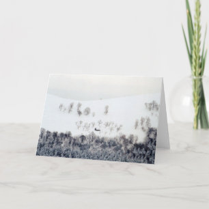 Tarjeta Festiva Invierno en Paltinis - Rumania