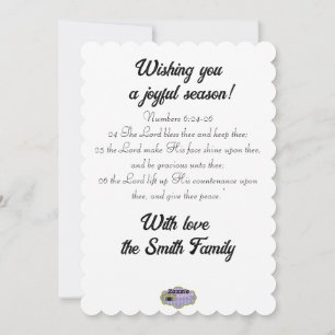 Tarjeta Festiva Invierno en West Hills Farm 2 caballos negros