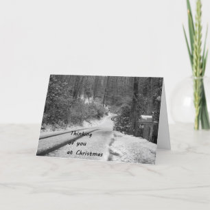 TARJETA FESTIVA INVIERNO WISHES NAVIDADES DE WONDERLAND