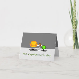 Tarjeta Festiva Invitar a un Leprechaun