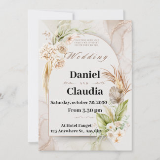 Tarjeta Festiva Invitation wedding 