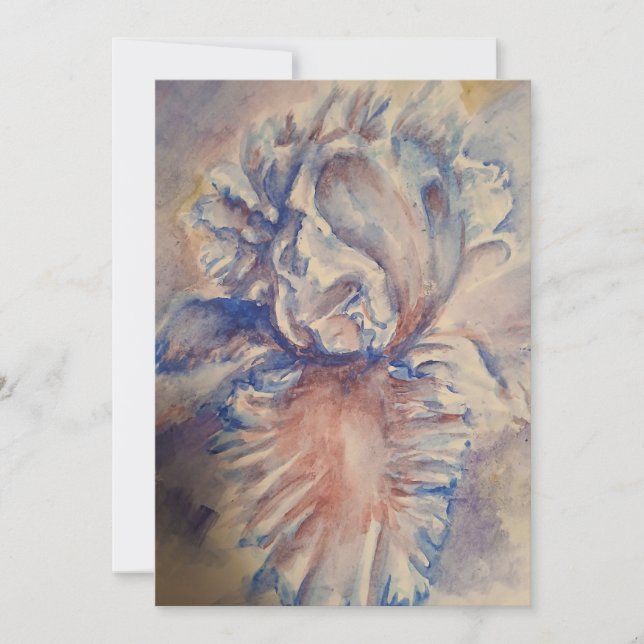 Tarjeta Festiva Iris (Anverso)