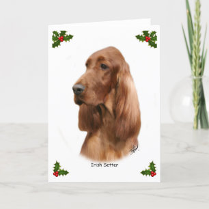 Tarjeta Festiva Irish Setter 9Y177D-97