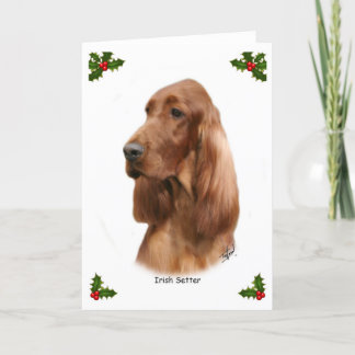 Tarjeta Festiva Irish Setter 9Y177D-97