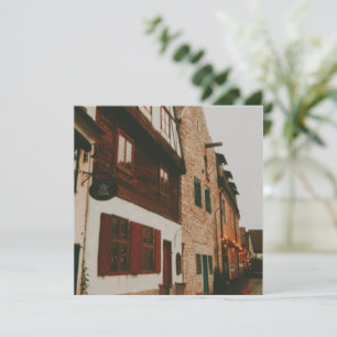 Tarjeta Festiva Isla de Gotland - Ciudad de Visby patrimonio de la