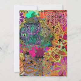 Tarjeta Festiva Islam artístico