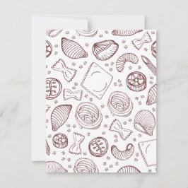 Tarjeta Festiva Italia es famosa por su cocina increíble