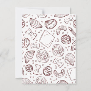 Tarjeta Festiva Italia es famosa por su cocina increíble