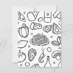 Tarjeta Festiva Italia es famosa por su cocina increíble