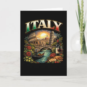 Tarjeta Festiva Italia Eterna