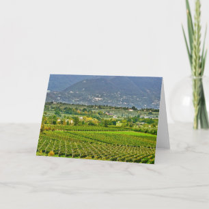 Tarjeta Festiva Italia, Lago de Garda. Las orillas del Lago de Gar