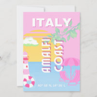 Italia Viajes arte, Costa Amalfitana, Preppy, Rosa