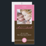 Tarjeta Festiva JÁNUCA BONITO PHOTOCARD:: stripedstitch 3P<br><div class="desc">Ilustracion y diseño originales por los derechos reservados 2009 del Kat Massard. - - - - - - - - - - - - - - - - - - - - - - - - - - - - - - - - - - - - - - -...</div>
