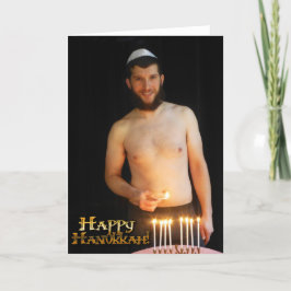 Tarjeta Festiva Jánuca feliz - Noah (ropa interior)