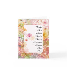 Jardín de flores de la madre