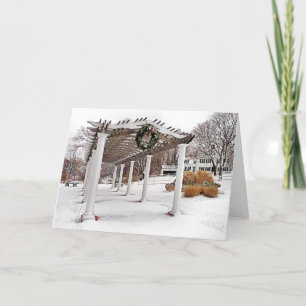 Tarjeta Festiva Jardines de Brewster