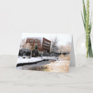 Tarjeta Festiva Jardines en Plymouth, MAMÁES de Brewster