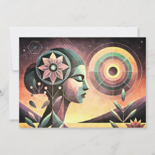 Tarjeta Festiva Jasmine