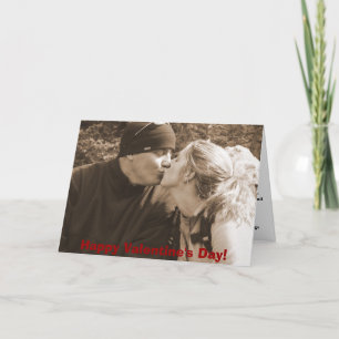 Tarjeta Festiva Jeff PaigeKiss2