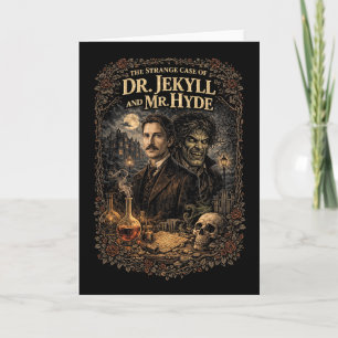 Tarjeta Festiva Jekyll y Hyde