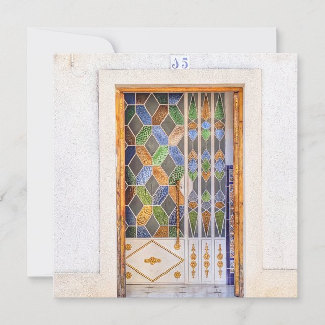 Tarjeta Festiva Jerez Door (Anverso)