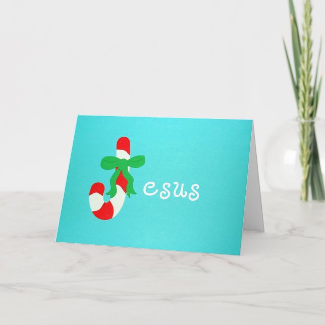 Tarjeta Festiva Jesús (Anverso)