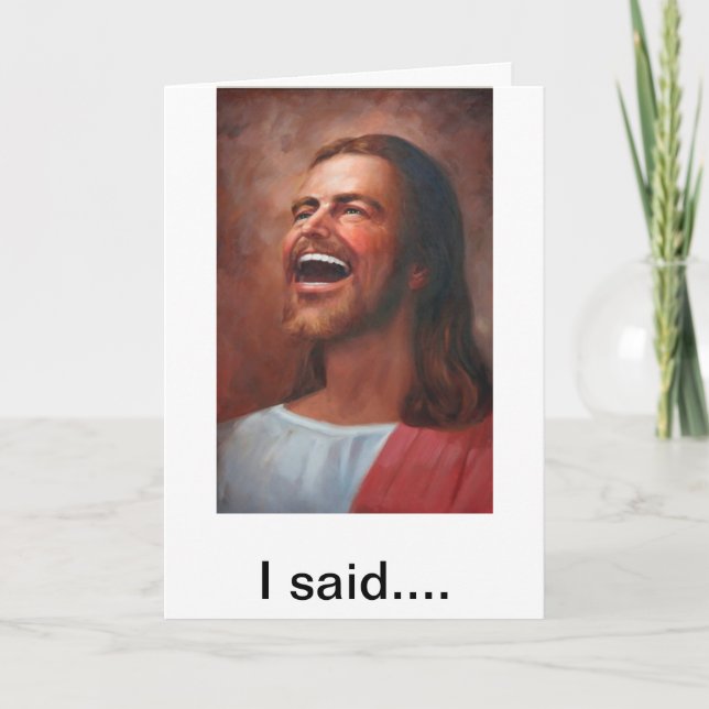 Tarjeta Festiva Jesús en Figs (Anverso)